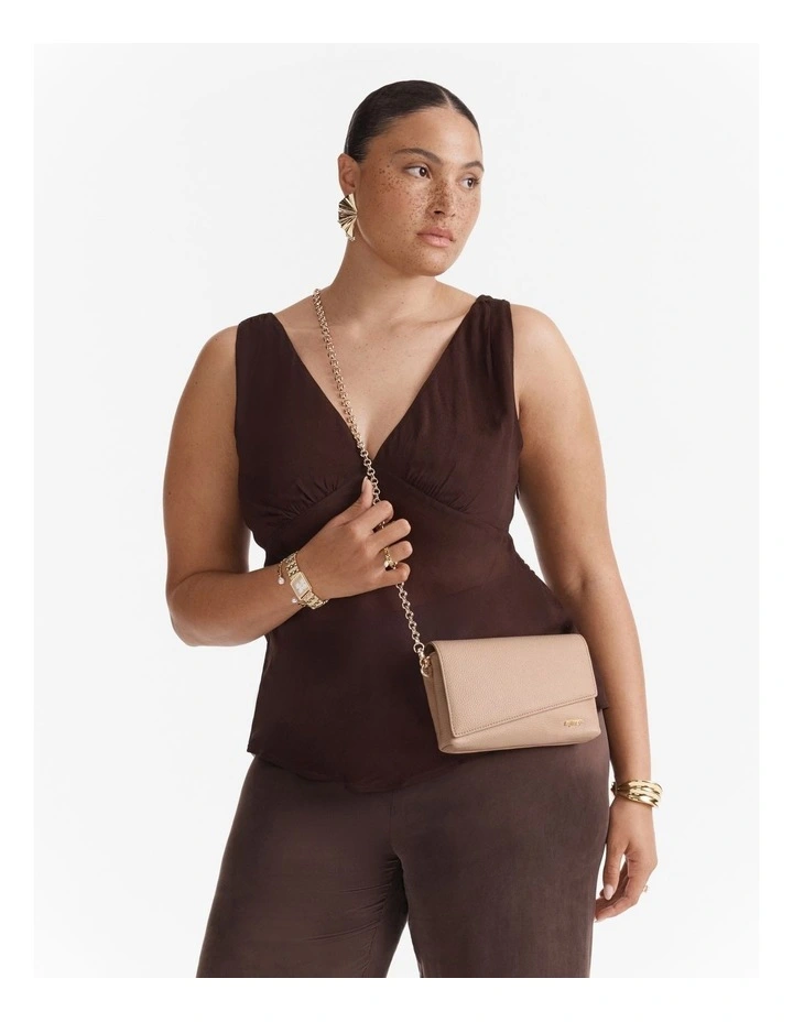 Drift Crossbody Bag in Biscuit image 2