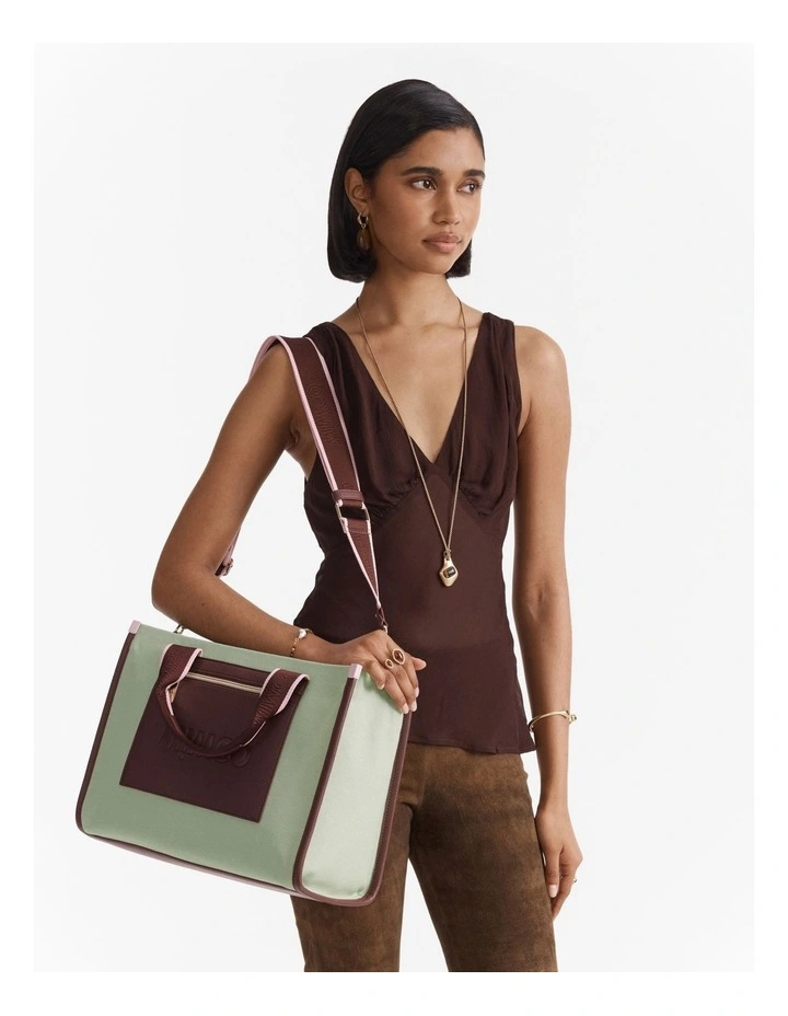 Patch Tote Bag in Willow image 5
