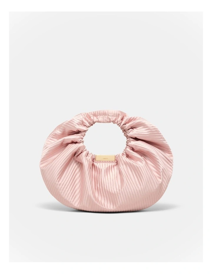 Bianca Rouched Grab Bag in Petal image 1