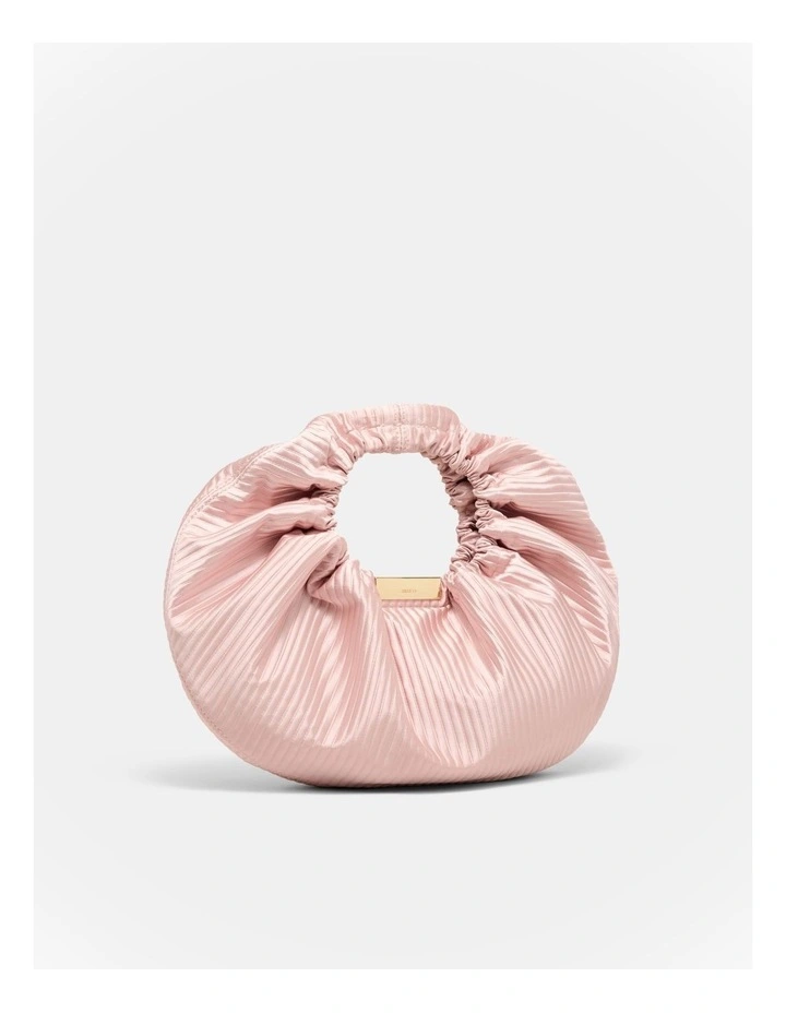 Bianca Rouched Grab Bag in Petal image 4