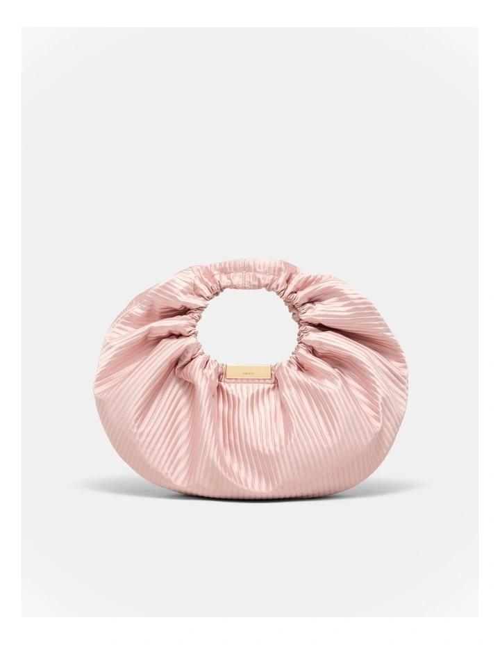 Bianca Rouched Grab Bag in Petal image 5
