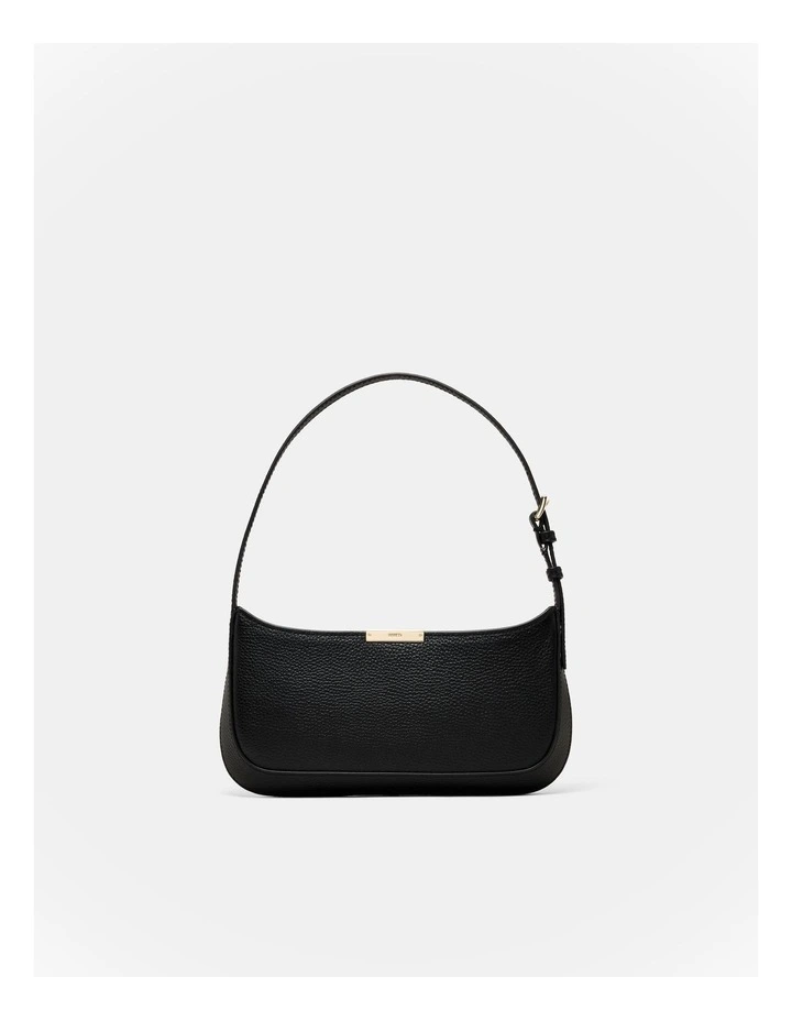 Cove Slim Shoulder Bag in Black image 1