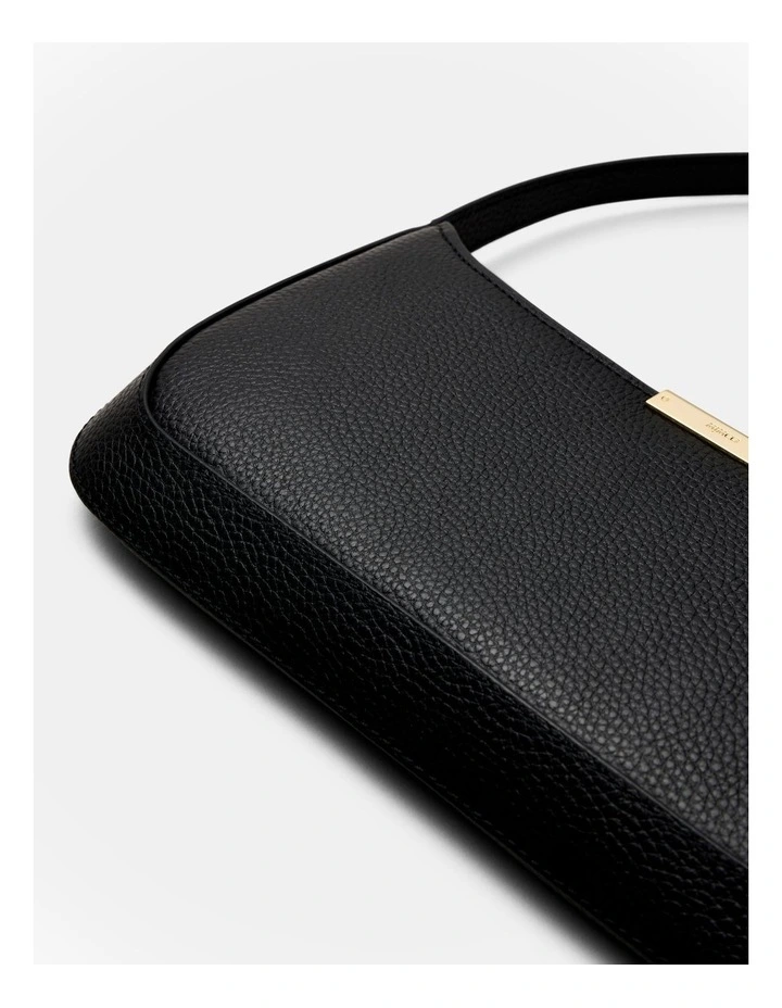 Cove Slim Shoulder Bag in Black image 5