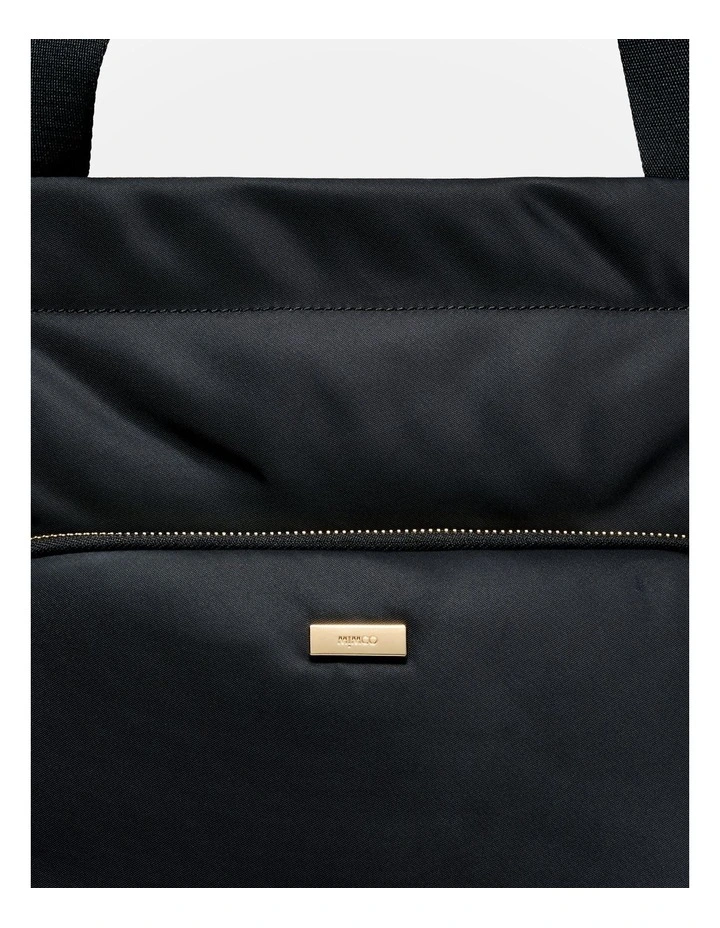 Echo Tote Bag in Black image 5