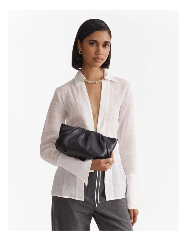 Cleo Crossbody Bag in Black image 4