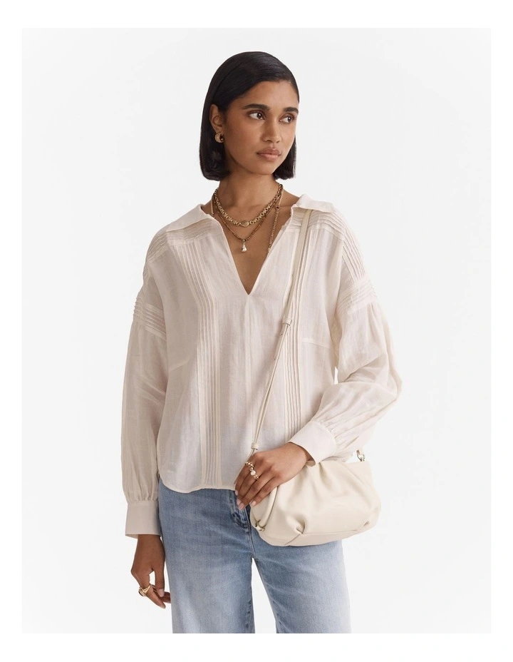 Cleo Crossbody Bag in Linen image 2
