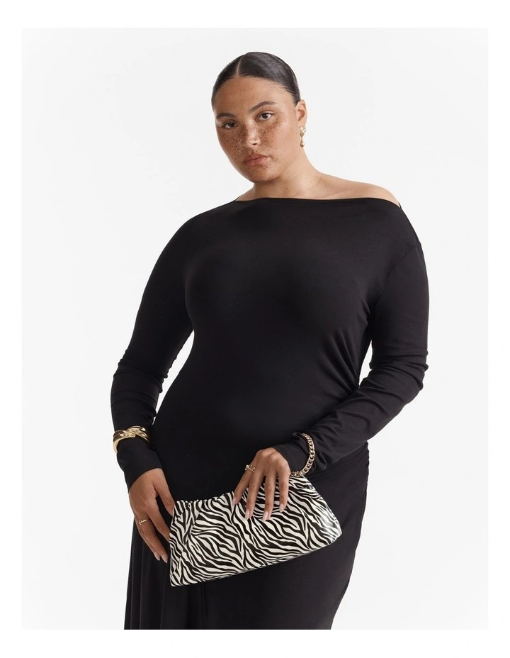 The Clutch Bag in Zebra Print image 2