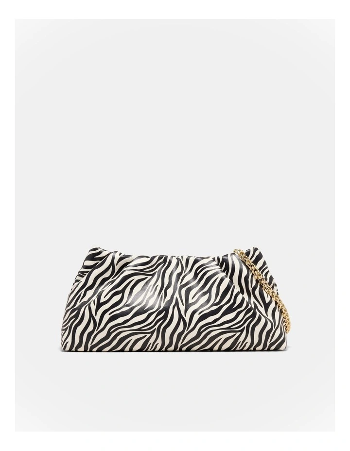 The Clutch Bag in Zebra Print image 5
