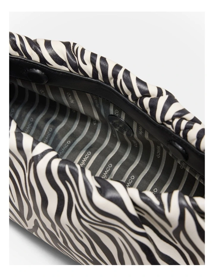 The Clutch Bag in Zebra Print image 7