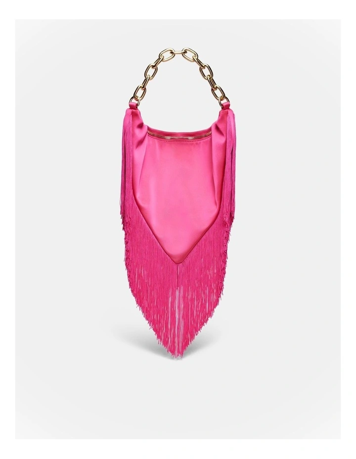 Rockbird Fringe Shoulder Bag in Hot Pink image 4