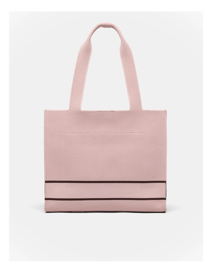 Blondie Boxy Tote Bag in Petal image 4