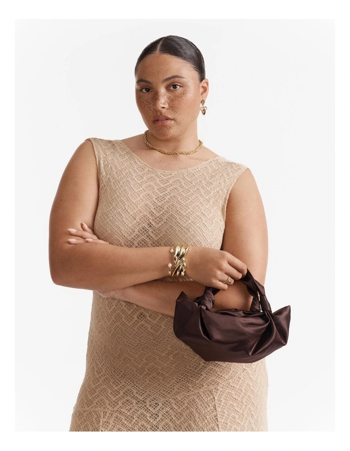 Aura Grab Bag in Cocoa image 2