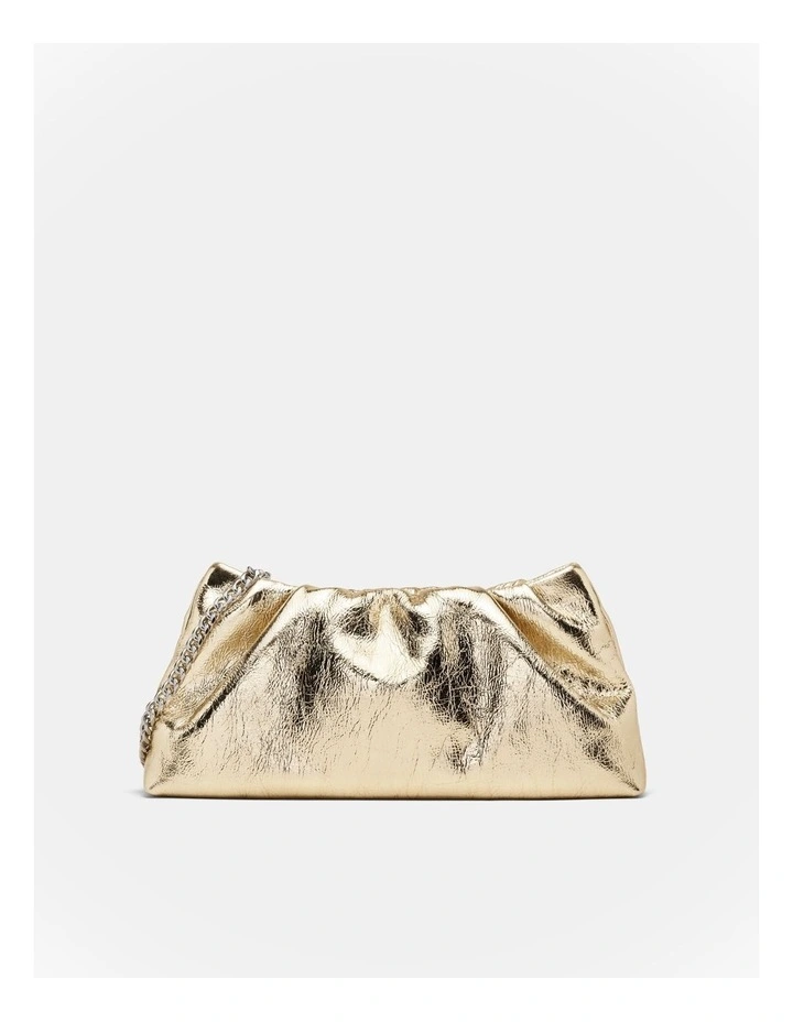 The Clutch Bag in Light Gold image 1