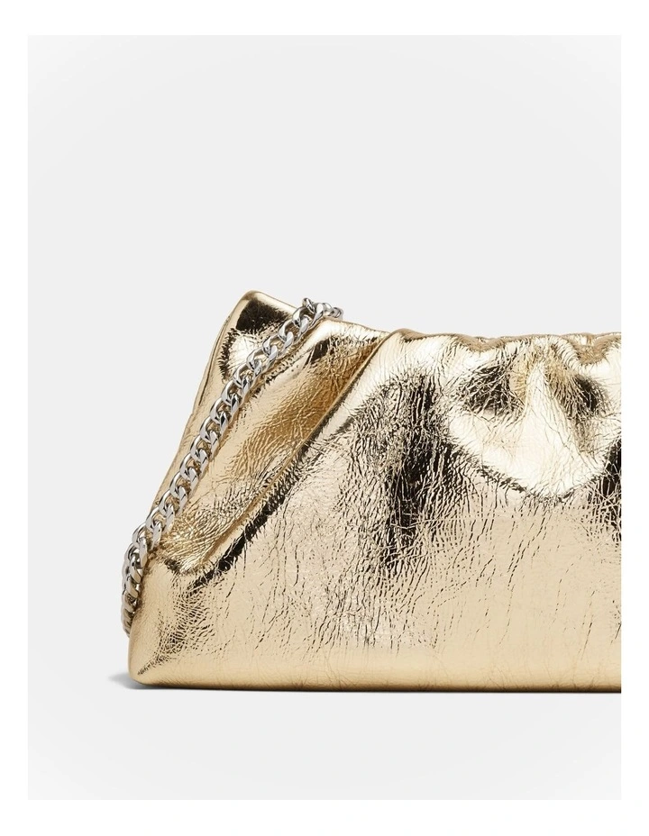 The Clutch Bag in Light Gold image 6