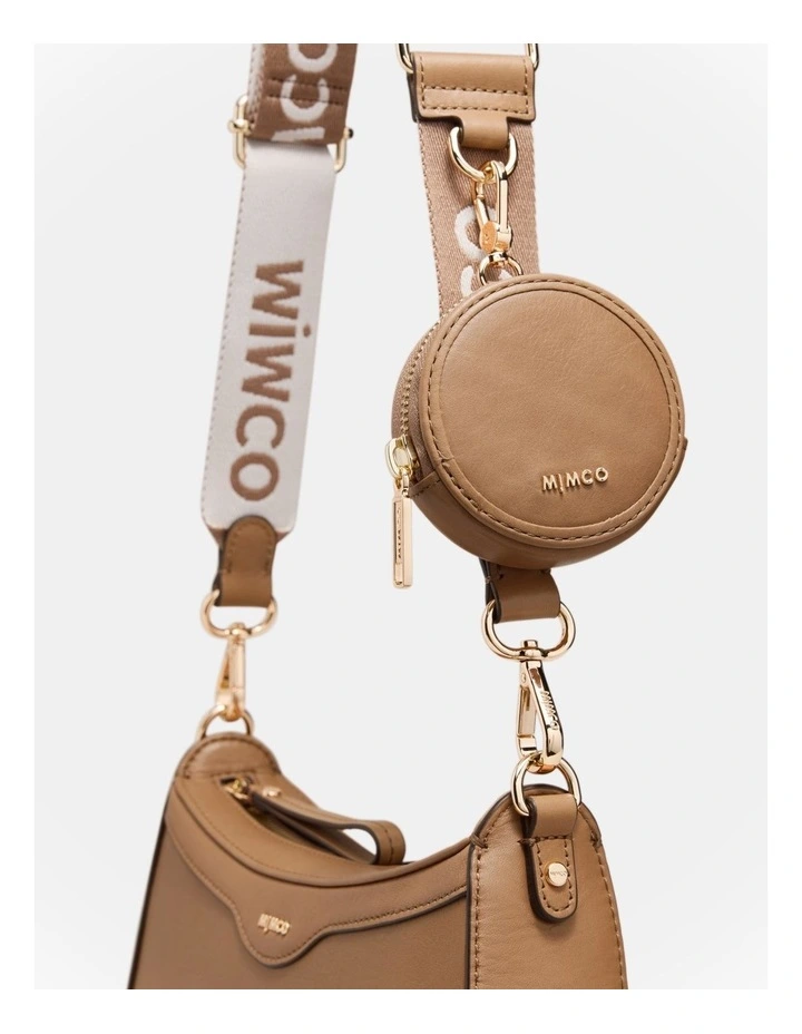 Jett Crossbody Bag in Caramel image 6