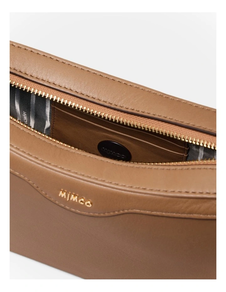 Jett Crossbody Bag in Caramel image 7