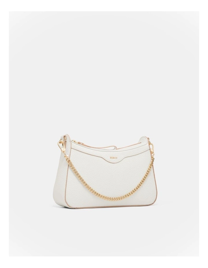 Jett Crossbody Bag in White image 3