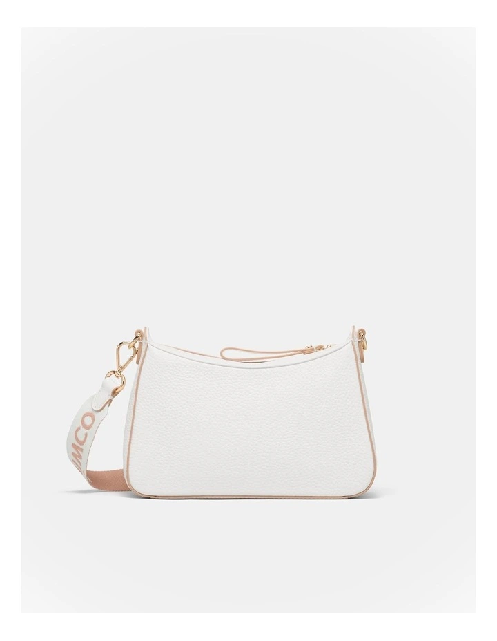 Jett Crossbody Bag in White image 5