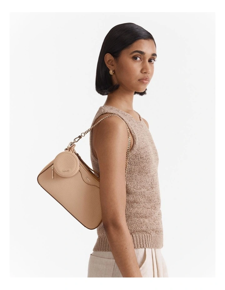 Jett Crossbody Bag in Almond image 4