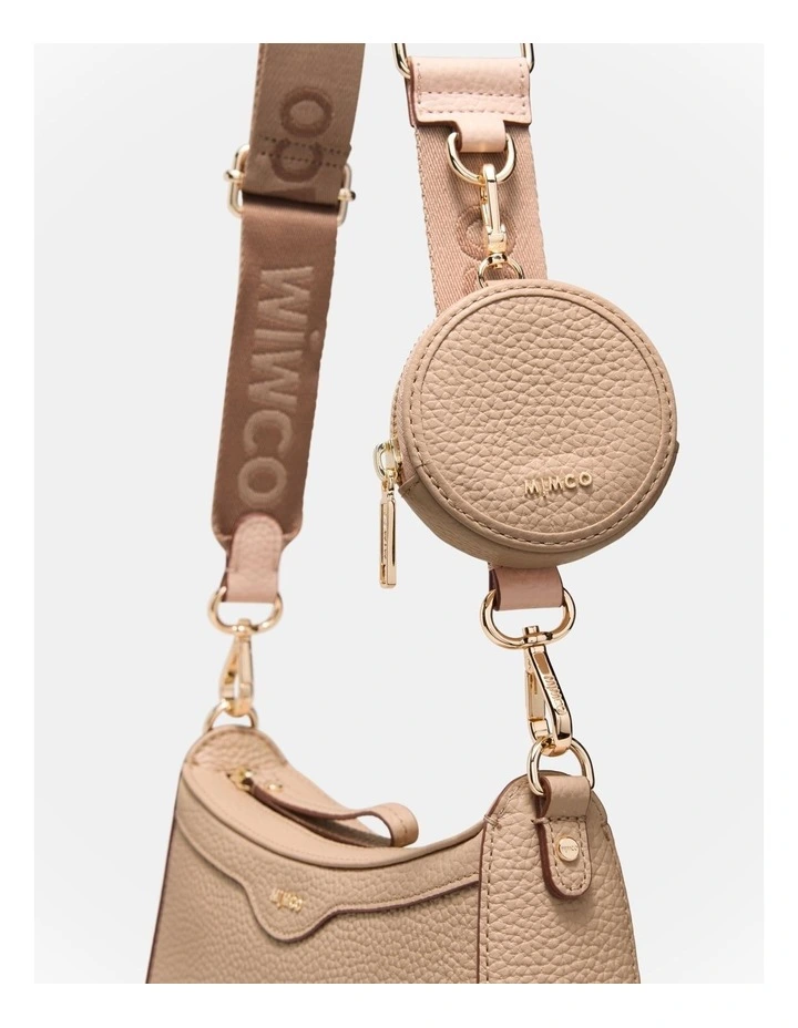 Jett Crossbody Bag in Almond image 6