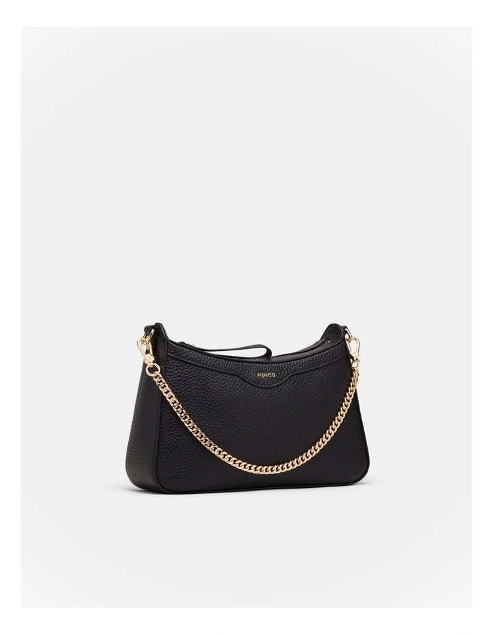 Jett Crossbody Bag in Black Light Gold image 3