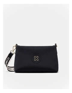 Bay Neoprene Crossbody Bag in Black