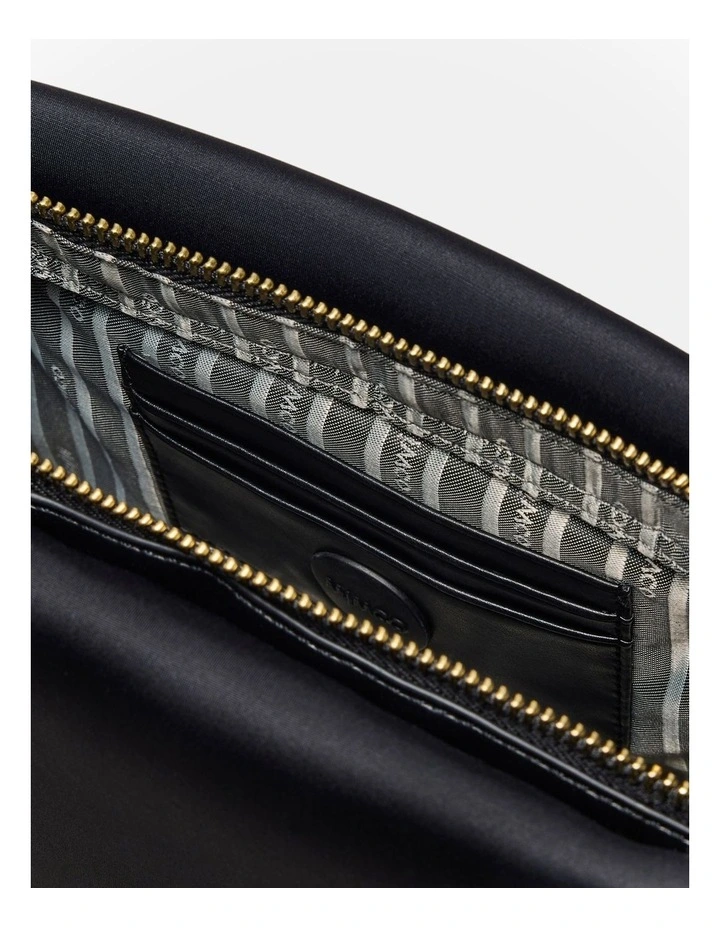 Bay Neoprene Crossbody Bag in Black image 7