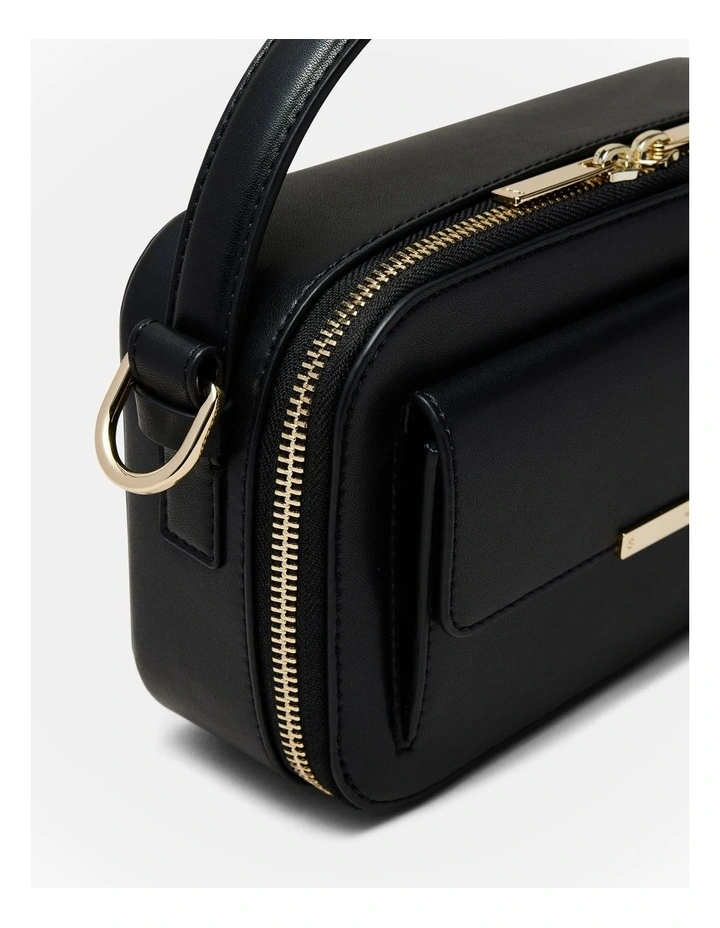 Misty Grab Crossbody Bag in Black image 6