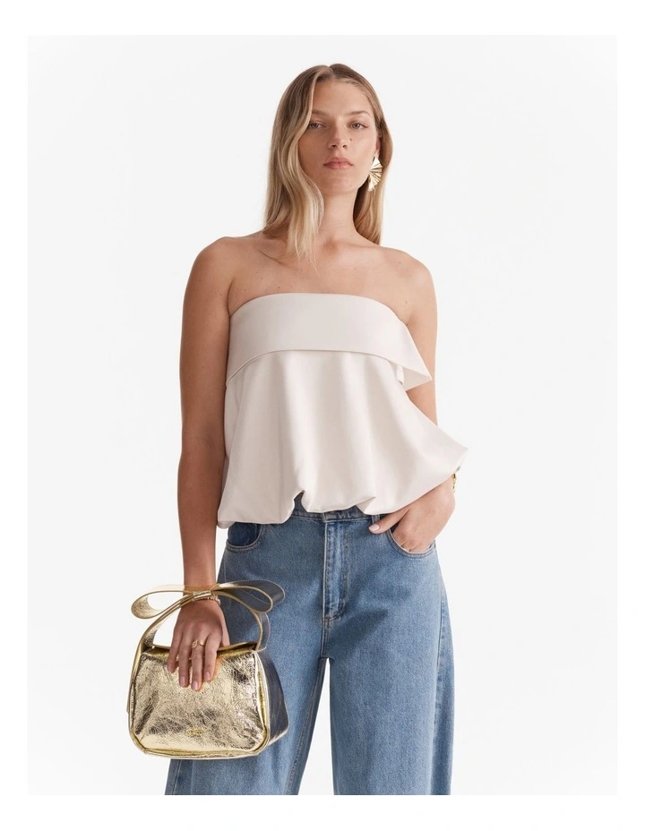 The Bow Grab Bag in Light Gold image 2