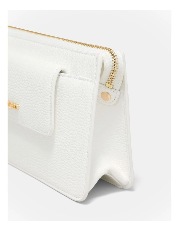 Preston Crossbody Bag in White image 5