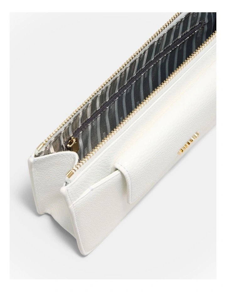 Preston Crossbody Bag in White image 6
