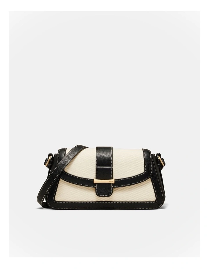Chelsea Crossbody Bag in Natural Black image 1
