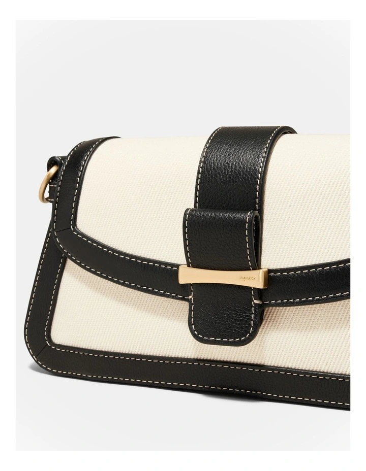 Chelsea Crossbody Bag in Natural Black image 5
