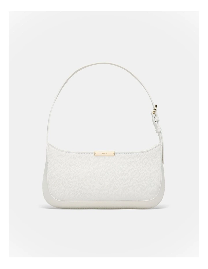 Cove Slim Shoulder Bag in White image 1