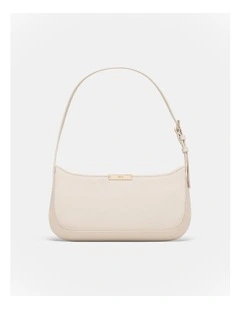 Cove Slim Shoulder Bag in Linen