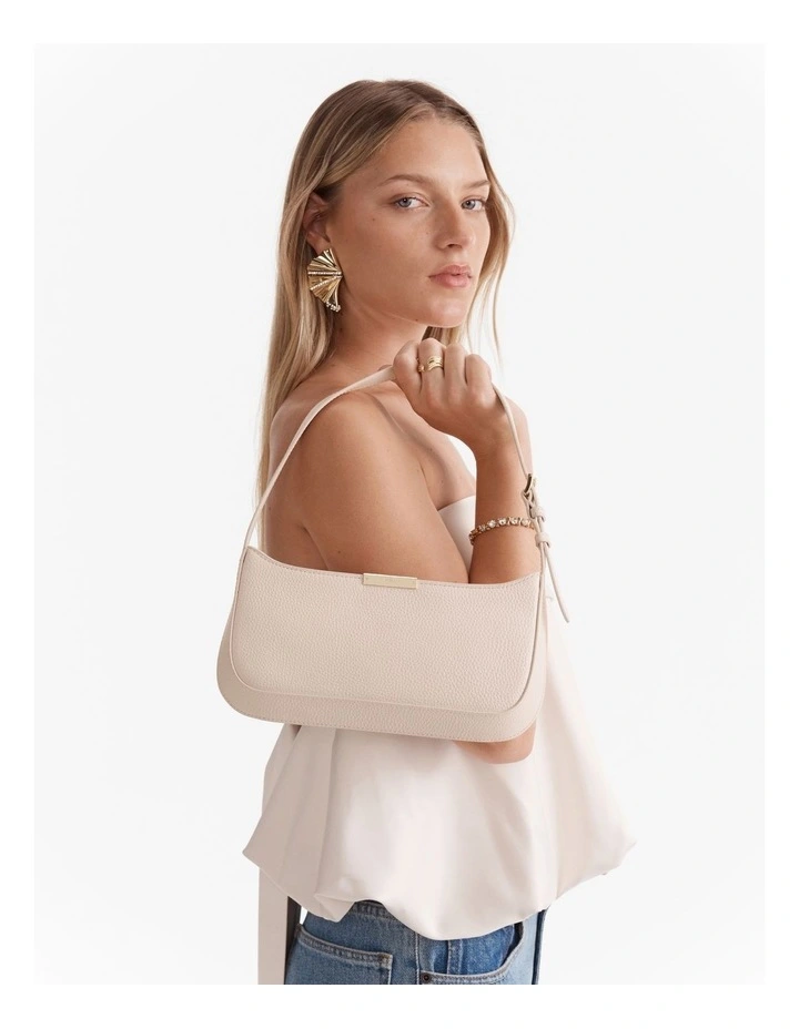 Cove Slim Shoulder Bag in Linen image 2