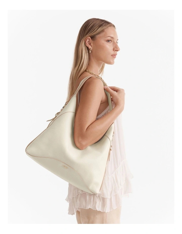 Heirloom Hobo Bag in Vanilla image 2
