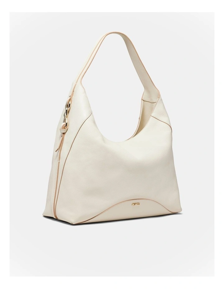 Heirloom Hobo Bag in Vanilla image 3
