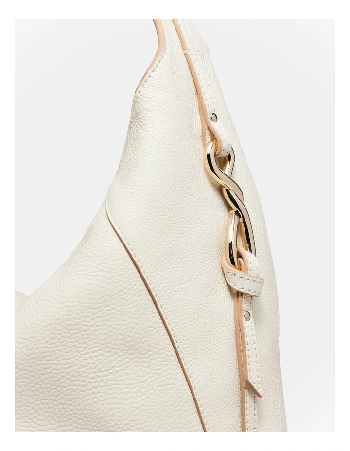 Heirloom Hobo Bag in Vanilla image 6