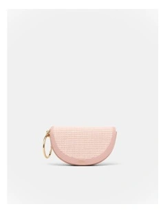 Elysia Ring Clutch Bag in Petal