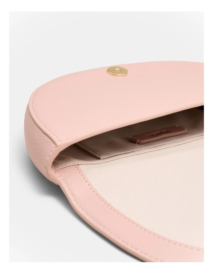 Elysia Ring Clutch Bag in Petal image 7