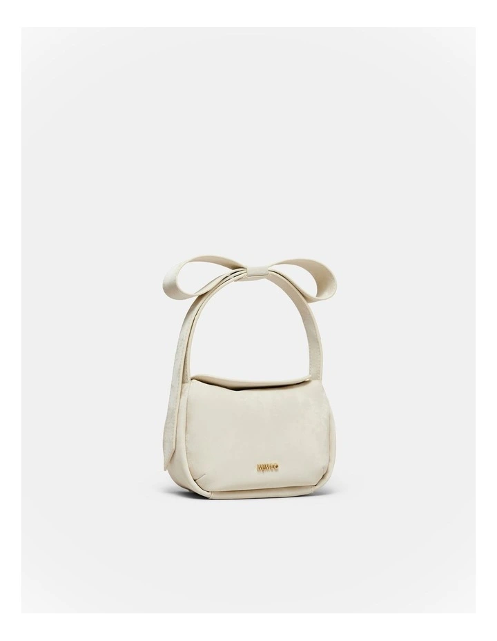 The Bow Micro Grab Bag in Alabaster image 3