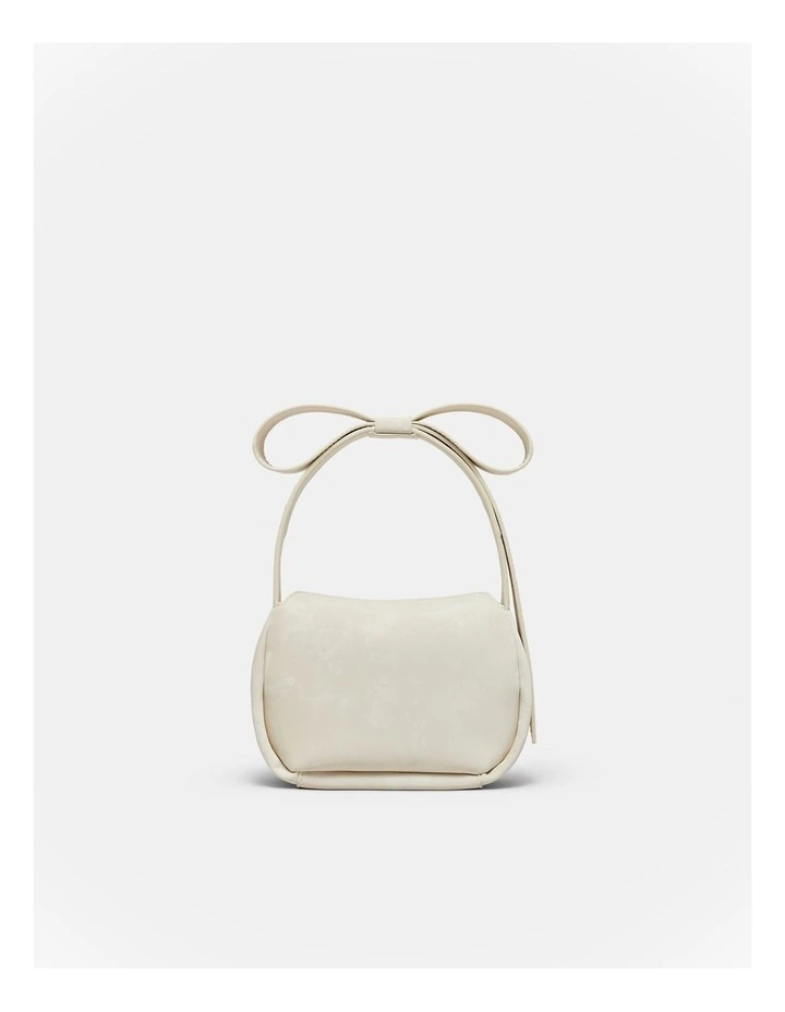 The Bow Micro Grab Bag in Alabaster image 4