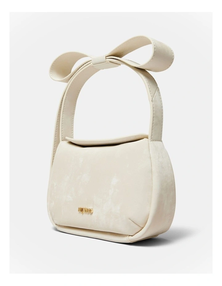 The Bow Micro Grab Bag in Alabaster image 5