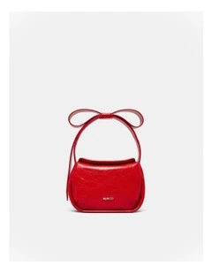 The Bow Micro Grab Bag in Red