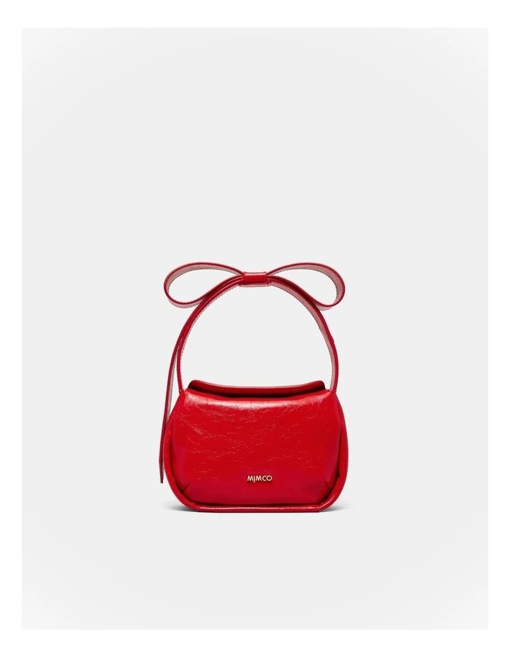 The Bow Micro Grab Bag in Red image 1