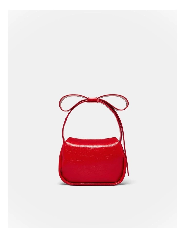 The Bow Micro Grab Bag in Red image 5