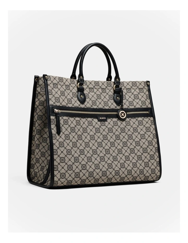 Gram Tote Bag in Black image 3