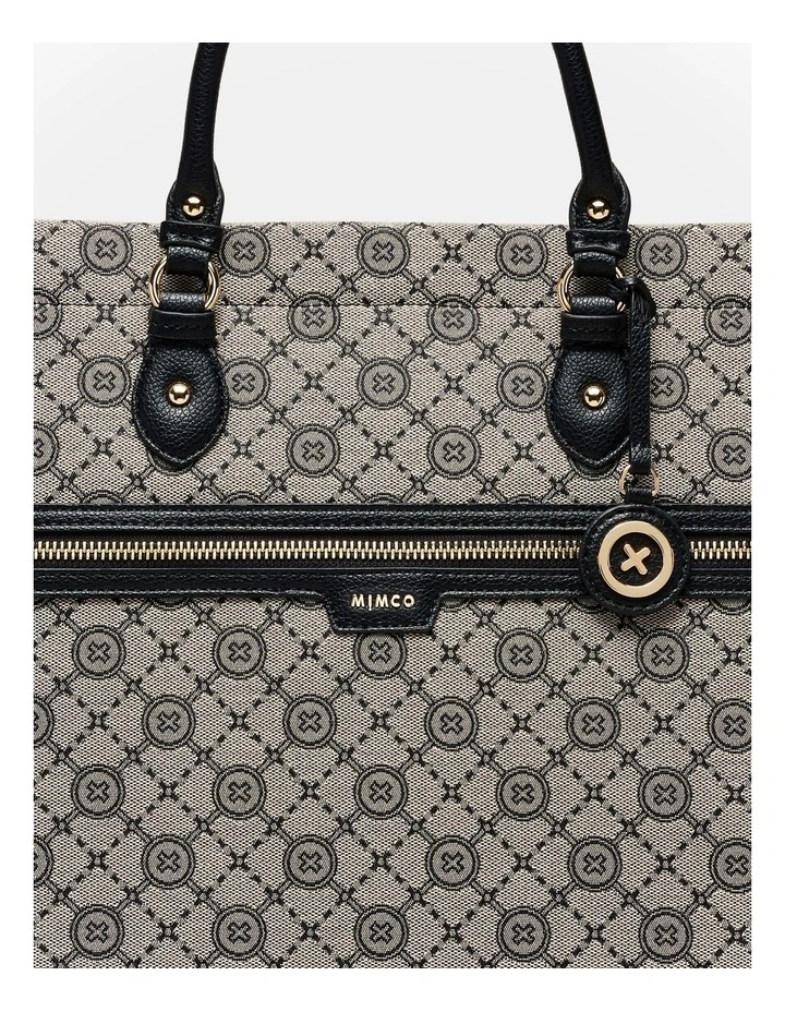 Gram Tote Bag in Black image 6