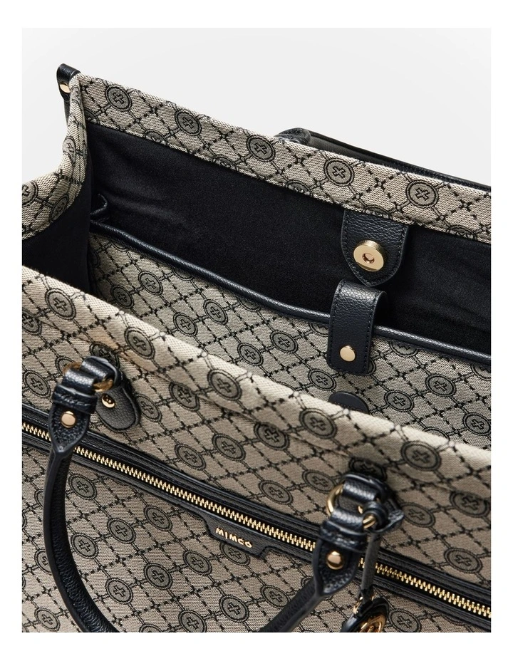 Gram Tote Bag in Black image 7
